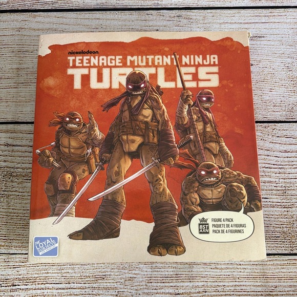 The Loyal Subjects Other - New The Loyal Subjects BST AXN Teenage Mutant Ninja Turtles 4 Pack Damaged Box